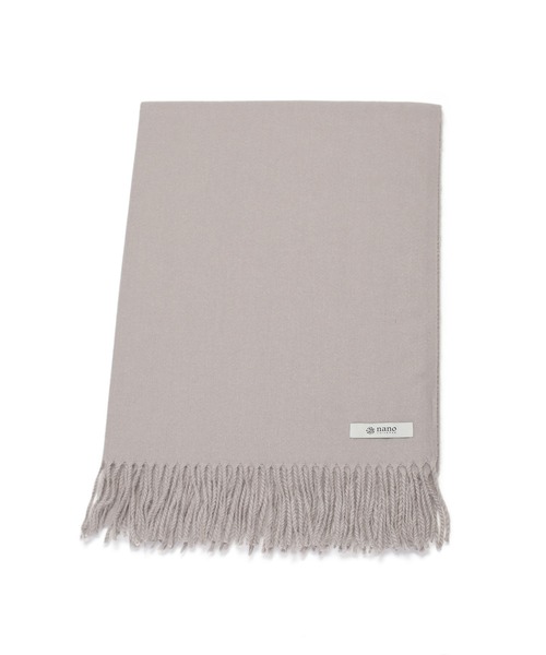 NANO universe（ナノユニバース）の「WEB限定/スムースタッチストール（ストール/ショール・レディース・ライトグレー/ブラック/イエロー/ミント/ラベンダー/アイボリー/グレー系その他4/ベージュ系その他2・FREE）」の10枚目の写真
