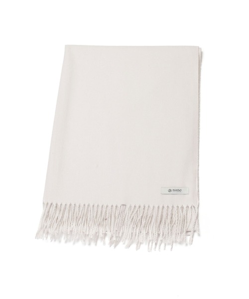 NANO universe（ナノユニバース）の「WEB限定/スムースタッチストール（ストール/ショール・レディース・ライトグレー/ブラック/イエロー/ミント/ラベンダー/アイボリー/グレー系その他4/ベージュ系その他2・FREE）」の12枚目の写真