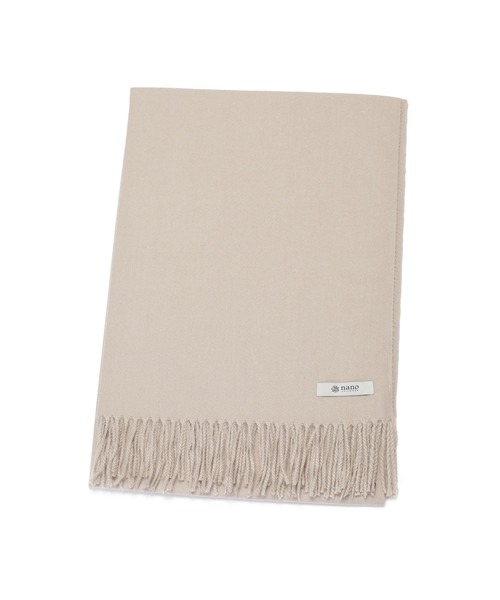 NANO universe（ナノユニバース）の「WEB限定/スムースタッチストール（ストール/ショール・レディース・ライトグレー/ブラック/イエロー/ミント/ラベンダー/アイボリー/グレー系その他4/ベージュ系その他2・FREE）」の11枚目の写真