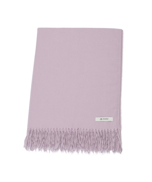 NANO universe（ナノユニバース）の「WEB限定/スムースタッチストール（ストール/ショール・レディース・ライトグレー/ブラック/イエロー/ミント/ラベンダー/アイボリー/グレー系その他4/ベージュ系その他2・FREE）」の16枚目の写真