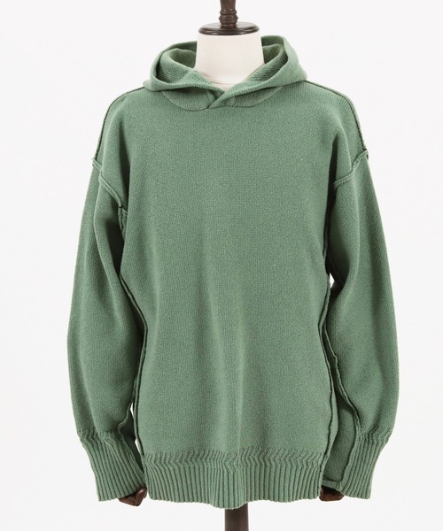 CAMBIO（カンビオ）の「mpa2718-7GGニットパーカー（パーカー・メンズ・ブラック/グリーン/アイボリー・M/L/XL）」の18枚目の写真