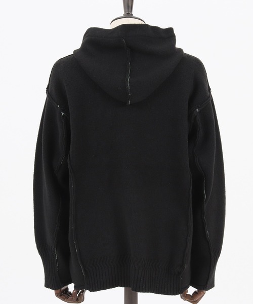 CAMBIO（カンビオ）の「mpa2718-7GGニットパーカー（パーカー・メンズ・ブラック/グリーン/アイボリー・M/L/XL）」の21枚目の写真