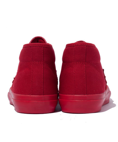 XLARGE（エクストララージ）の「XLARGE×CONVERSE CHEVRONSTAR CK PLUS MID / コンバース（スニーカー・メンズ・レッド・29cm/28cm/27cm/26cm/26.5cm/27.5cm）」の4枚目の写真