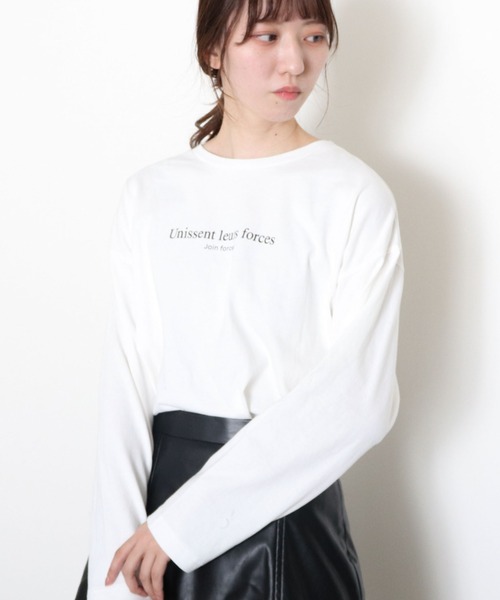 archives(アルシーヴ)の「ロゴプリントアソートロンT(Tシャツ/カットソー・レディース・オフホワイト・MEDIUM)」の8枚目の写真