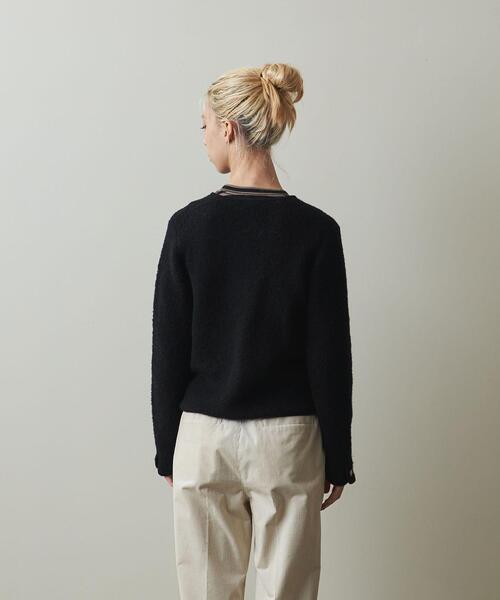 【Steven Alan】WOOL BOUCLE KNIT JACKET Steven Alan（スティーブンアラン）の「＜Steven Alan＞WOOL BOUCLE