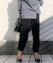 Q | ストレッチツイル ジョガーパンツ(その他パンツ)