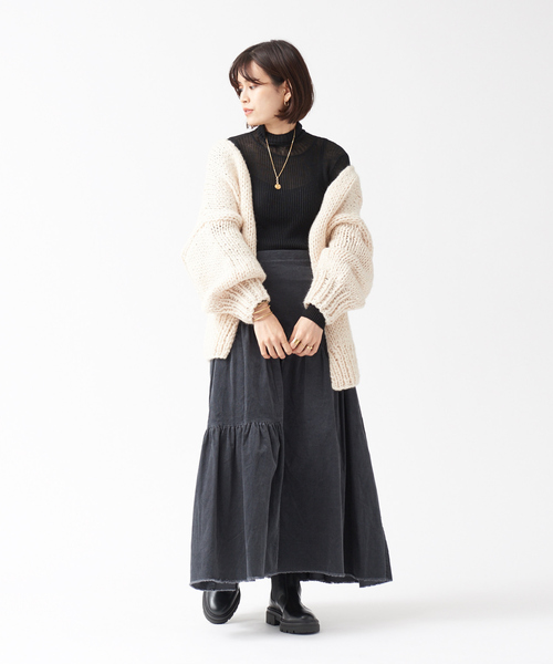 eness（エネス）の「【ENESS】サイドコアブーツ（ブーツ・レディース・ブラック・35/36/37/38/39）」の15枚目の写真