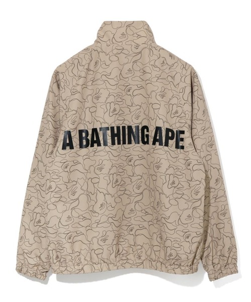 A BATHING APE（アベイシングエイプ）の「LINE CAMO TRACK JACKET L（ブルゾン・レディース・ベージュ/パープル・X-SMALL/SMALL）」の10枚目の写真