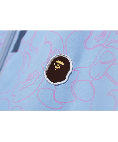A BATHING APE（アベイシングエイプ）の「LINE CAMO TRACK JACKET L（ブルゾン・レディース・ベージュ/パープル・X-SMALL/SMALL）」の7枚目の写真