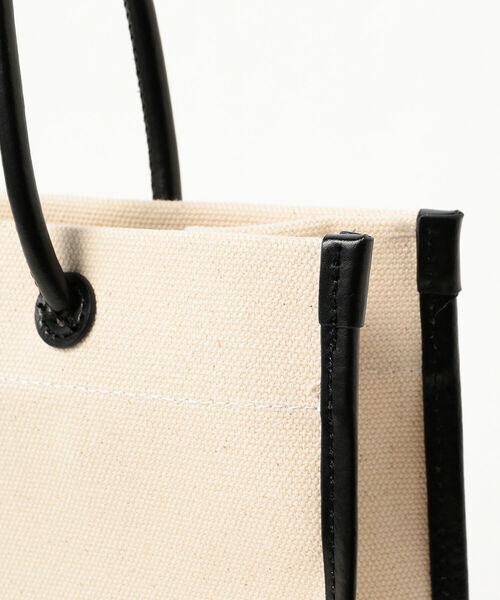 Ray BEAMS(レイビームス)の「YAHKI / キャンバス トート(トートバッグ・レディース・ブラック・ONE SIZE)」の7枚目の写真