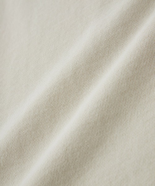 CLEL(クレイル)の「【CLEL】Heavy Weight Loose Sweat / ヘビーウェイト ルーズスウェット(スウェット・メンズ・チャコールグレー/オフホワイト/グレイッシュベージュ・S/M/L)」の6枚目の写真