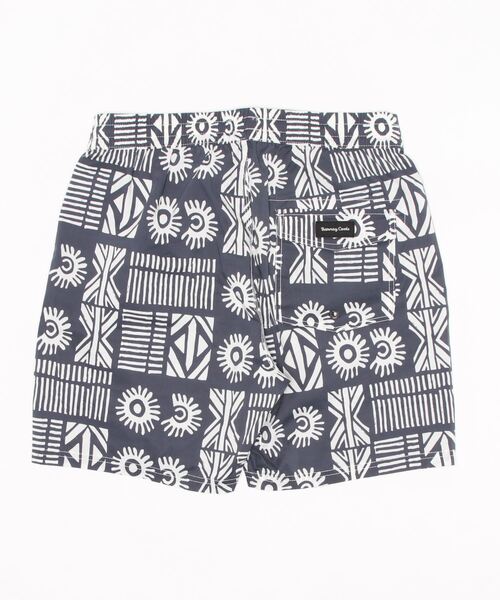 Barney Cools（バーニークールズ）の「BOARD SHORTS/Barney Cools(バーニークールズ)ウエストゴムサーフトランクスボードショーツ(水着)（水着・メンズ・インディゴブルー・32inch/30inch/28inch）」の2枚目の写真