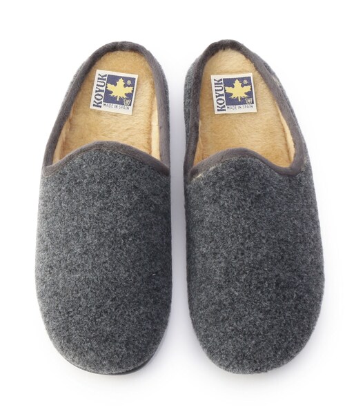 Dessin（デッサン）の「KOYUK　ウールフェルトサボ（サンダル・レディース・グレー/グレー系その他・01/02）」の6枚目の写真