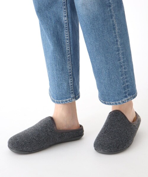 Dessin（デッサン）の「KOYUK　ウールフェルトサボ（サンダル・レディース・グレー/グレー系その他・01/02）」の9枚目の写真