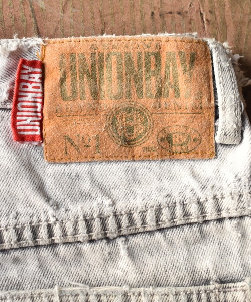 VINTAGE(ヴィンテージ)の「【ヴィンテージ古着】80's UNION BAY アイスウォッシュ テーパード デニムパンツ(デニムパンツ・メンズ・ホワイト・MEDIUM)」の7枚目の写真