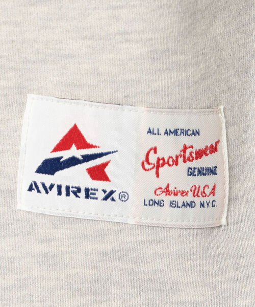 AVIREX(アヴィレックス)の「【直営店限定】ベースボール リブライン クルーネック スウェット / BASEBALL RIB LINE CREW NECK SWEAT / アヴィレックス / AVIREX(スウェット・メンズ・ブラック/ライトグレー・MEDIUM/LARGE/X-LARGE/XX-LARGE)」の21枚目の写真