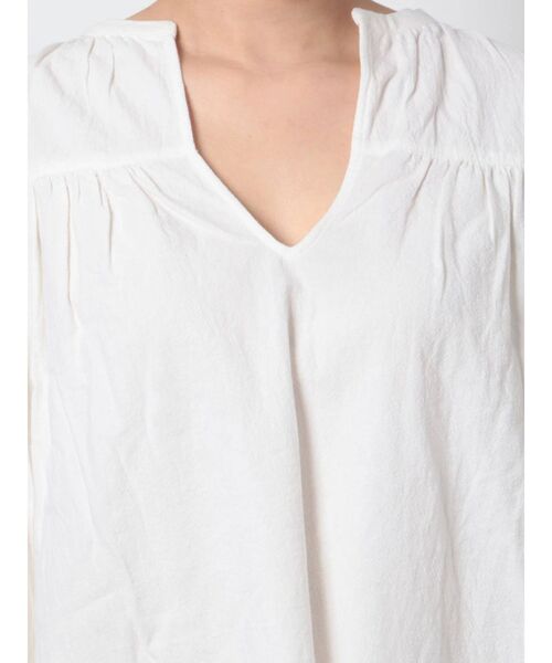 Ungrid（アングリッド）の「スリーブタックボリュームブラウス（シャツ/ブラウス・レディース・ブラック/オフホワイト/イエロー・FREE）」の20枚目の写真