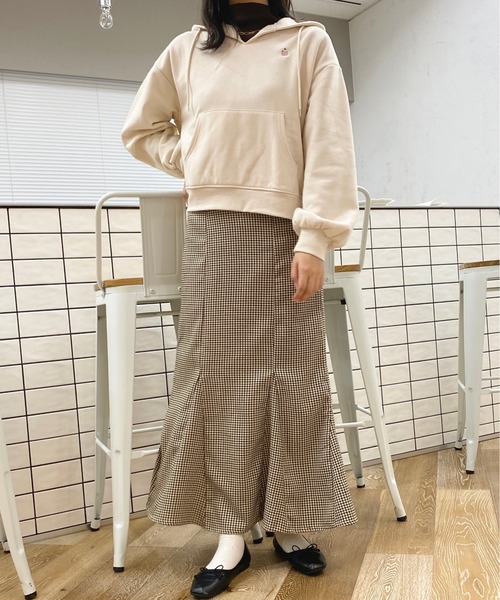 apres jour（アプレジュール）の「スリットネックパーカー【ZOZOTOWN限定アイテム】（パーカー・レディース・ピンク/アイボリー/ナチュラル・X-LARGE/フリー）」の21枚目の写真