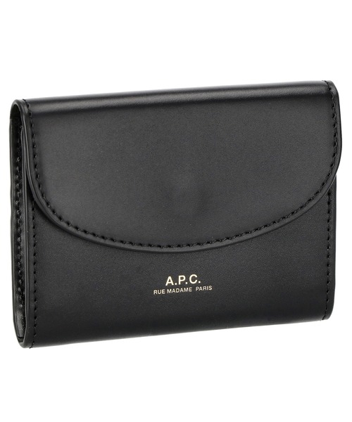 A.P.C.(アーペーセー)の「A.P.C. Geneve アー・ペー・セー ジュネーブ 名刺入れ(名刺入れ・レディース・ブラック/ブラウン・FREE)」の1枚目の写真
