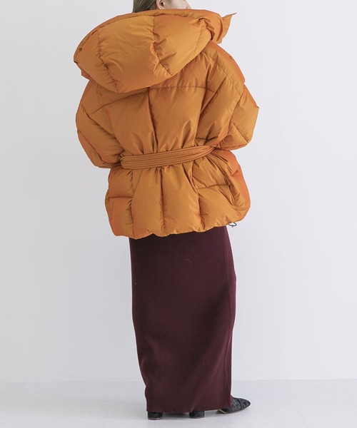 MAISON EUREKA(メゾンエウレカ)の「MAISON EUREKA PUFFER DOWN JACKET(ダウンジャケット/コート・レディース・オレンジ・SMALL)」の14枚目の写真