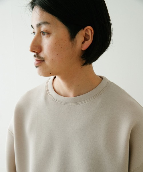 ITEMS URBANRESEARCH(アイテムズ アーバンリサーチ)の「カノコダンボール クルーネックプルオーバー(スウェット・メンズ・ダークグレー/グレー系その他/ブラック・MEDIUM/LARGE)」の20枚目の写真