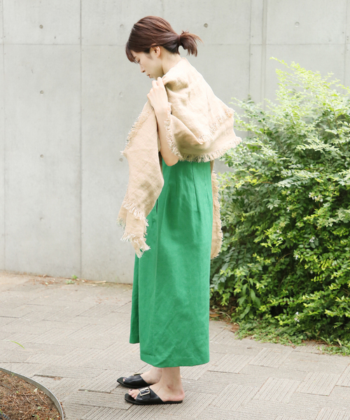 セール】【ASAUCE MELER/アソースメレ】 ベルギーリネンフリンジ