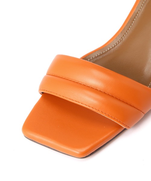 N.（N. Natural Beauty Basic）（エヌエヌナチュラルビューティーベーシック）の「◆ステッチベルトストラップサンダル（サンダル・レディース・ホワイト/ブラック/オレンジ・22.5/23.5/24.5）」の21枚目の写真