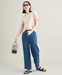 BEAUTY&YOUTH UNITED ARROWS | BY リネンライクドローストイージーパンツ -ウォッシャブル- ∴(その他パンツ)