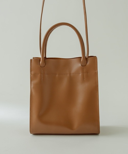 ROROL(ロロル)の「ROROL スクエアミニショルダー(ショルダーバッグ・レディース・ブラック/オフホワイト/キャメル・ONE SIZE)」の19枚目の写真