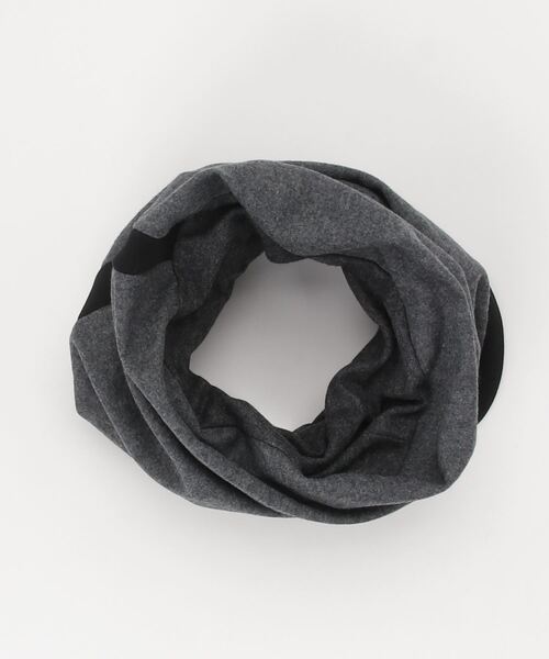 PATRICK STEPHAN（パトリックステファン）の「PATRICK STEPHAN JERSEY SCARF TAPE（ストール/ショール・メンズ・ブラック/ダークグレー・FREE）」の2枚目の写真