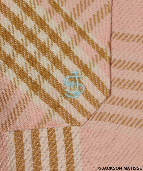 JACKSON MATISSE(ジャクソンマティス)の「【JACKSON MATISSE(ジャクソンマティス)×BAYFLOW】CPOチェックシャツ(シャツ/ブラウス・メンズ・ブルー/ピンク/パープル・MEDIUM/LARGE)」の14枚目の写真