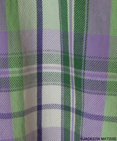 JACKSON MATISSE(ジャクソンマティス)の「【JACKSON MATISSE(ジャクソンマティス)×BAYFLOW】CPOチェックシャツ(シャツ/ブラウス・メンズ・ブルー/ピンク/パープル・MEDIUM/LARGE)」の17枚目の写真