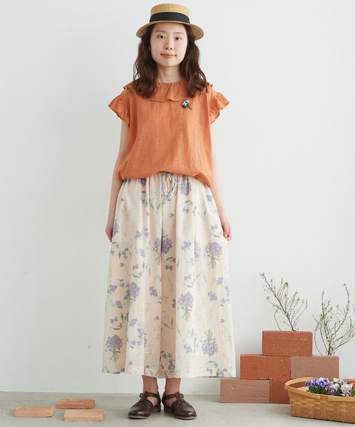 chambre de charme（シャンブルドゥシャーム）の「△cdc スミレの花ブローチ（ブローチ/コサージュ・レディース・パープル・FREE）」の8枚目の写真