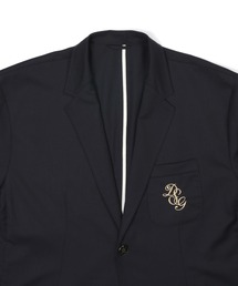 美品　DUFFER of ST.GEORGE ニットテーラードジャケット　紺 The DUFFER of ST.GEORGE（ザダファーオブセントジョージ）の
