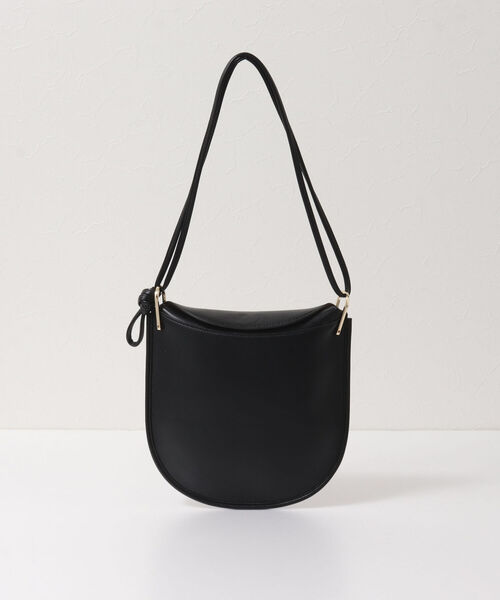 NOLLEY’S(ノーリーズ)の「【LE VERNIS/ルベルニ】◇【WEB限定】ラウンドショルダーバッグ(ショルダーバッグ・レディース・ベージュ/オフホワイト/ブラック・FREE)」の3枚目の写真