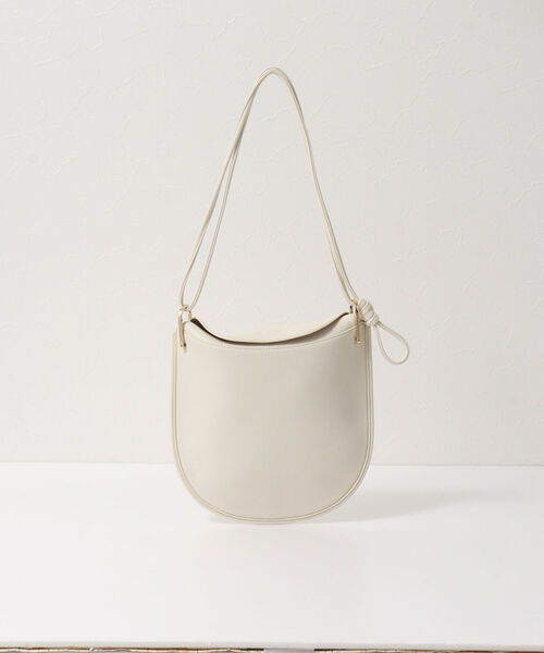 NOLLEY’S(ノーリーズ)の「【LE VERNIS/ルベルニ】◇【WEB限定】ラウンドショルダーバッグ(ショルダーバッグ・レディース・ベージュ/オフホワイト/ブラック・FREE)」の9枚目の写真