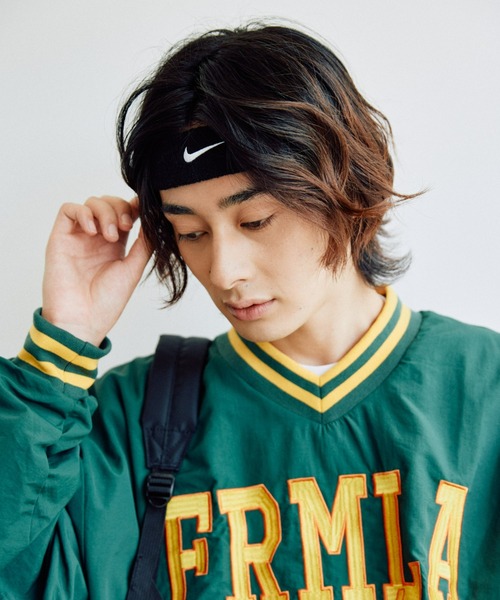 NIKE(ナイキ)の「【NIKE / ナイキ】ワンポイントヘアバンド / 洗顔やメイクスポーツにも整える時間に/しっかりフィット(ヘアバンド・メンズ・ホワイト/ブラック/ピンク/ワイン/レッド/オレンジ/トリコロール/ロイヤルブルー/フューシャピンク/ライトグリーン/グレー/レッド系その他/パープル系その他・ONESIZE)」の16枚目の写真