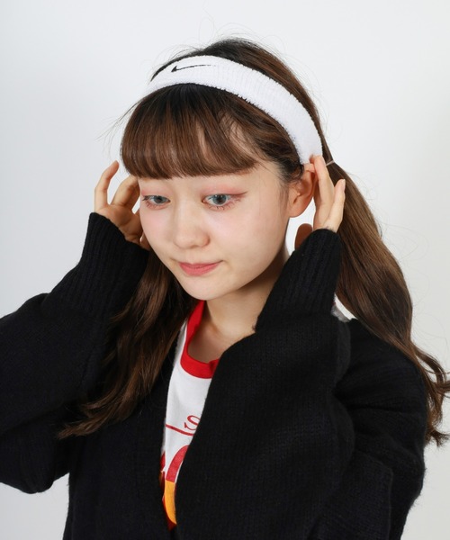 NIKE(ナイキ)の「【NIKE / ナイキ】ワンポイントヘアバンド / 洗顔やメイクスポーツにも整える時間に/しっかりフィット(ヘアバンド・メンズ・ホワイト/ブラック/ピンク/ワイン/レッド/オレンジ/トリコロール/ロイヤルブルー/フューシャピンク/ライトグリーン/グレー/レッド系その他/パープル系その他・ONESIZE)」の17枚目の写真