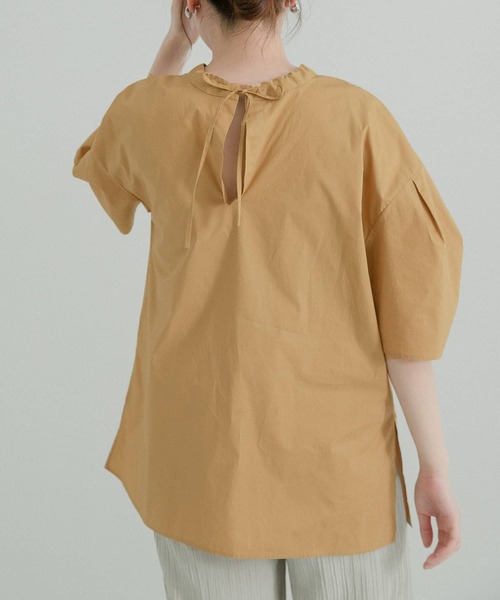 LAATO（ラート）の「2WAY BALLOON BLOUSE（シャツ/ブラウス・レディース・ベージュ/ブラック・FREE）」の15枚目の写真