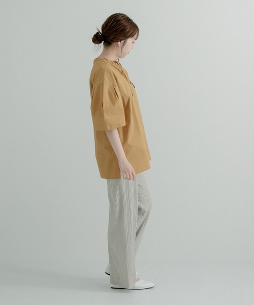 LAATO（ラート）の「2WAY BALLOON BLOUSE（シャツ/ブラウス・レディース・ベージュ/ブラック・FREE）」の21枚目の写真