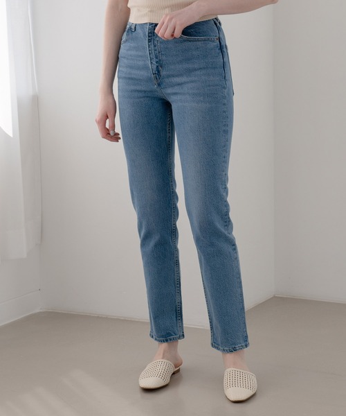 スナイデル LEVI'S(R) 70S スリムストレートパンツ リーバイス リーバイス LEVI'S 70S HIGH スリムストレート ブラック WORN IN