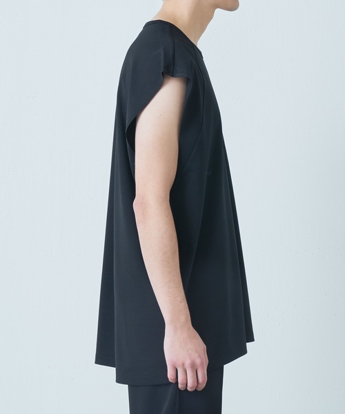 Lui's（ルイス）の「SHINE ノースリーブカットソー（Tシャツ/カットソー・メンズ・ホワイト/ライトグレー/ブラック・FREE）」の17枚目の写真