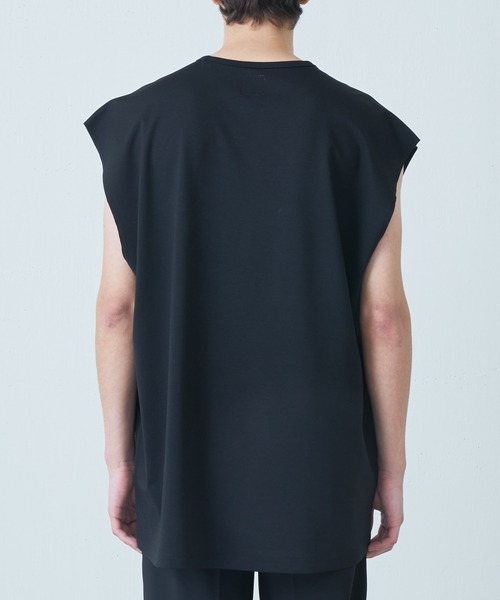 Lui's（ルイス）の「SHINE ノースリーブカットソー（Tシャツ/カットソー・メンズ・ホワイト/ライトグレー/ブラック・FREE）」の18枚目の写真