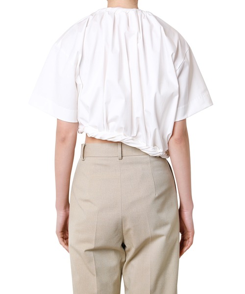 LE CIEL BLEU 未使用タグ付き　Curled Up Tee　トップス LE CIEL BLEU（ルシェルブルー）の「カールアップT / Curled Up