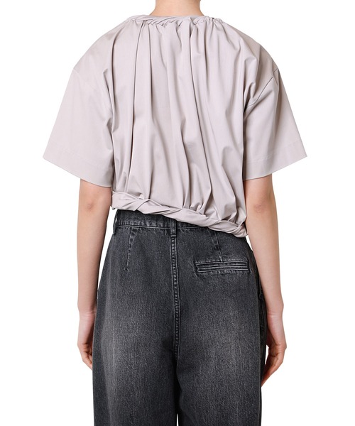 美品　ルシェルブルー　バロック　パール Tシャツ　グレー　半袖 美品 ルシェルブルー バロック パール Tシャツ グレー 半袖
