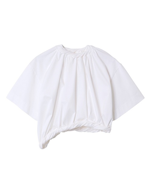 LE CIEL BLEU 未使用タグ付き　Curled Up Tee　トップス LE CIEL BLEU（ルシェルブルー）の「カールアップT / Curled Up