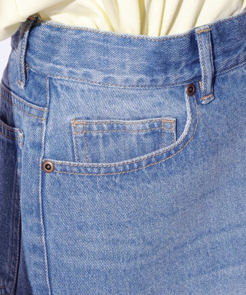 repipi armario(レピピ アルマリオ)の「カットオフデニムショートパンツ(デニムパンツ・キッズ・ホワイト/ブルー系その他/ブルー系その他2・SMALL/MEDIUM/LARGE)」の10枚目の写真