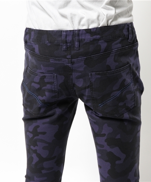 VENCEEXCHANGE(ヴァンスエクスチェンジ)の「迷彩スキニーアンクルパンツ (その他パンツ・メンズ・グレー/ネイビー・SMALL/MEDIUM/LARGE)」の7枚目の写真