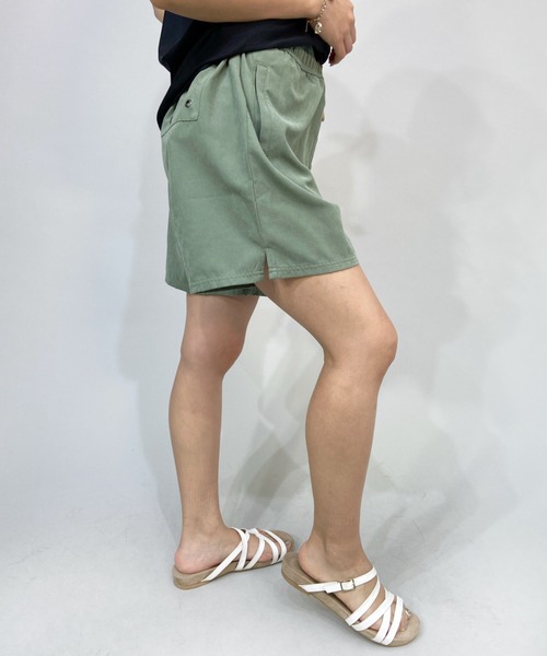 ROXY（ロキシー）の「ROXY/ロキシー 水陸両用  無地/ペイズリー柄/ワンポイントロゴトランクス/ショートパンツ/水着   RBS221046（水着・レディース・ベージュ/カーキ/ブラック・L/M/S）」の17枚目の写真