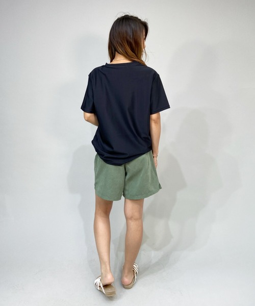 ROXY（ロキシー）の「ROXY/ロキシー 水陸両用  無地/ペイズリー柄/ワンポイントロゴトランクス/ショートパンツ/水着   RBS221046（水着・レディース・ベージュ/カーキ/ブラック・L/M/S）」の19枚目の写真